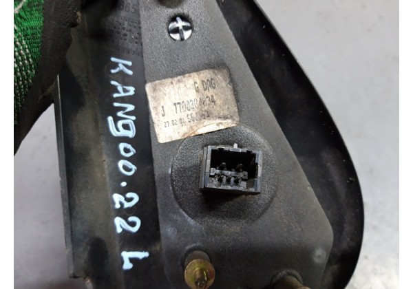 дзеркало ліве електричне з електрообігрівом Renault Kangoo, 97-03, 770030483, на 5 пінів